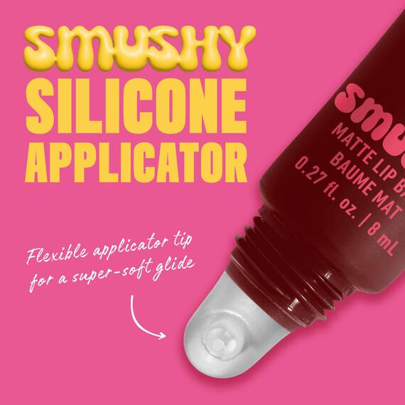 NYX Professional Makeup Smushy Matte Lip Balm Smudge Fudge - Image 3