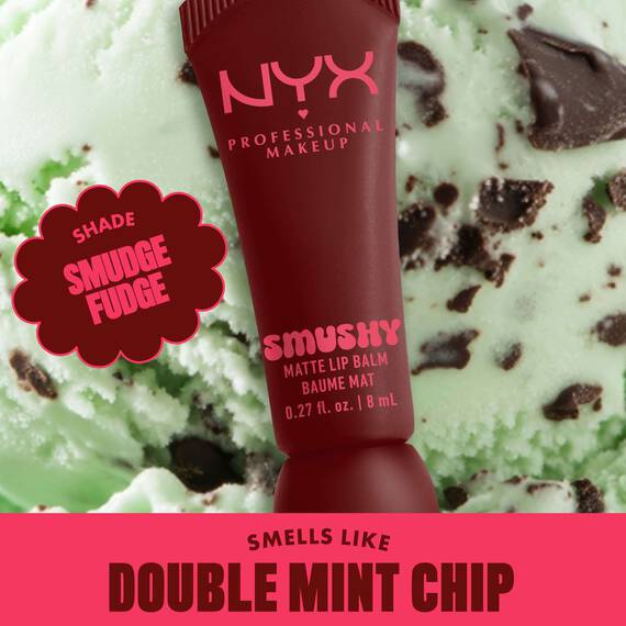 NYX Professional Makeup Smushy Matte Lip Balm Smudge Fudge - Image 4
