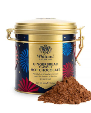 Whittard Gingerbread Hot Chocolate Clip Top Tin