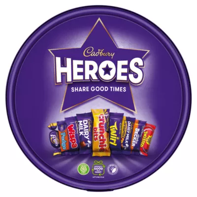 Cadbury Heroes Chocolate Tub 550 g