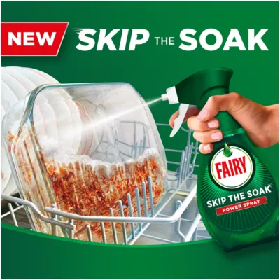 Fairy Skip the Soak Dish Power Spray + Refill Lemon 1000ml - Image 3