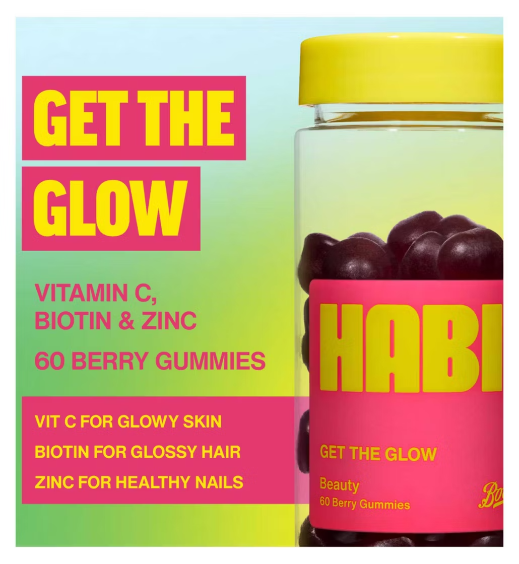 HABI Get the Glow Beauty Gummies 60s - Image 4