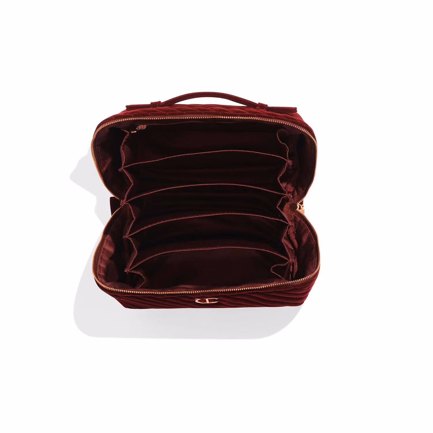 CT Organiser Velvet Make Up Bag Large - Image 2