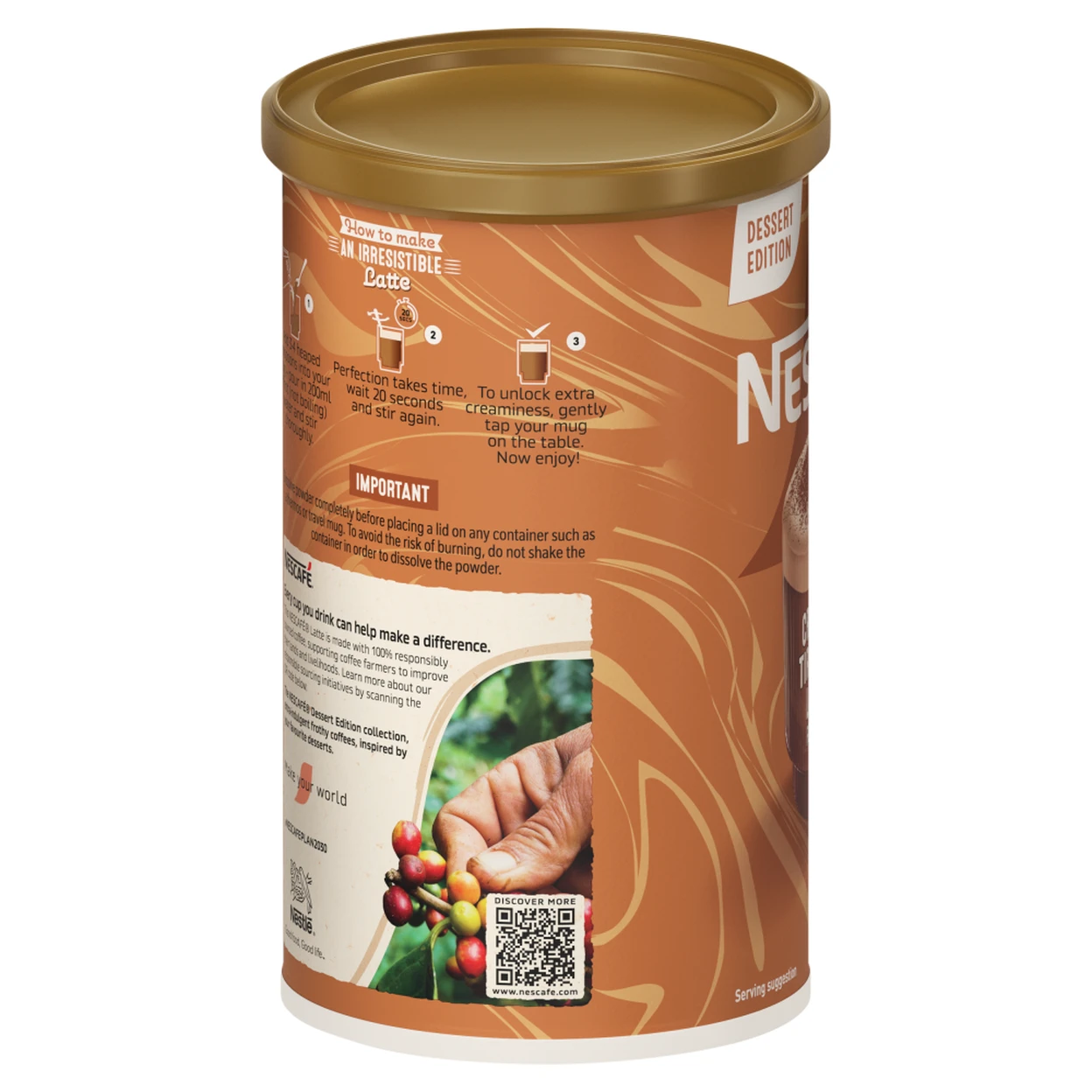 Nescafe Tiramisu Latte 250g - Image 3