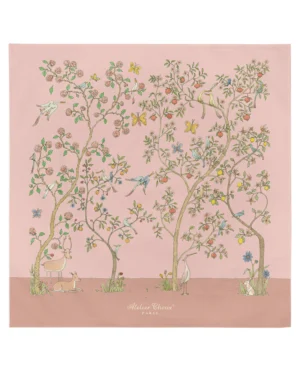 Atelier Choux Cotton Bloom Swaddle Pink