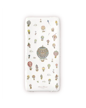 Atelier Choux Single Bed Fitted Sheet - Hot Air Balloons