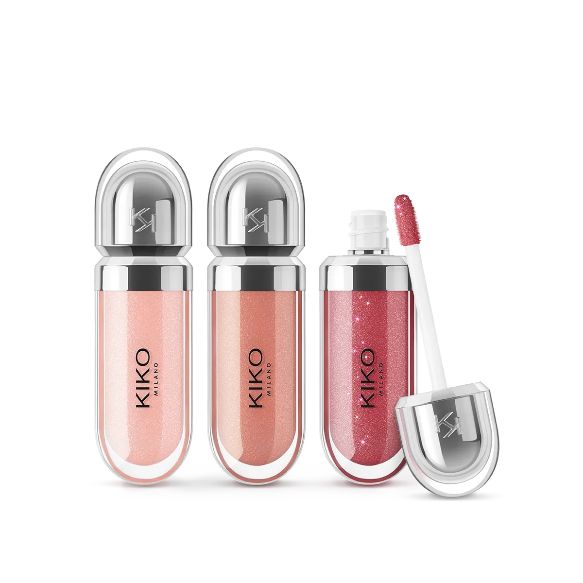 KIKO Milano Glossy Lip Set 03 3 x 6.5ml - Image 4