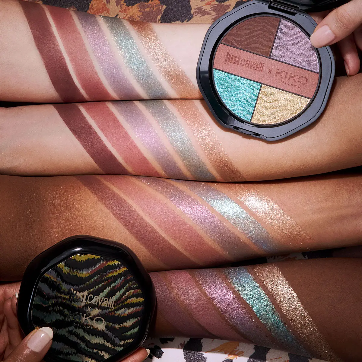 Just Cavalli x Kiko Milano Gaze Wardrobe Eyeshadow Palette - Image 4