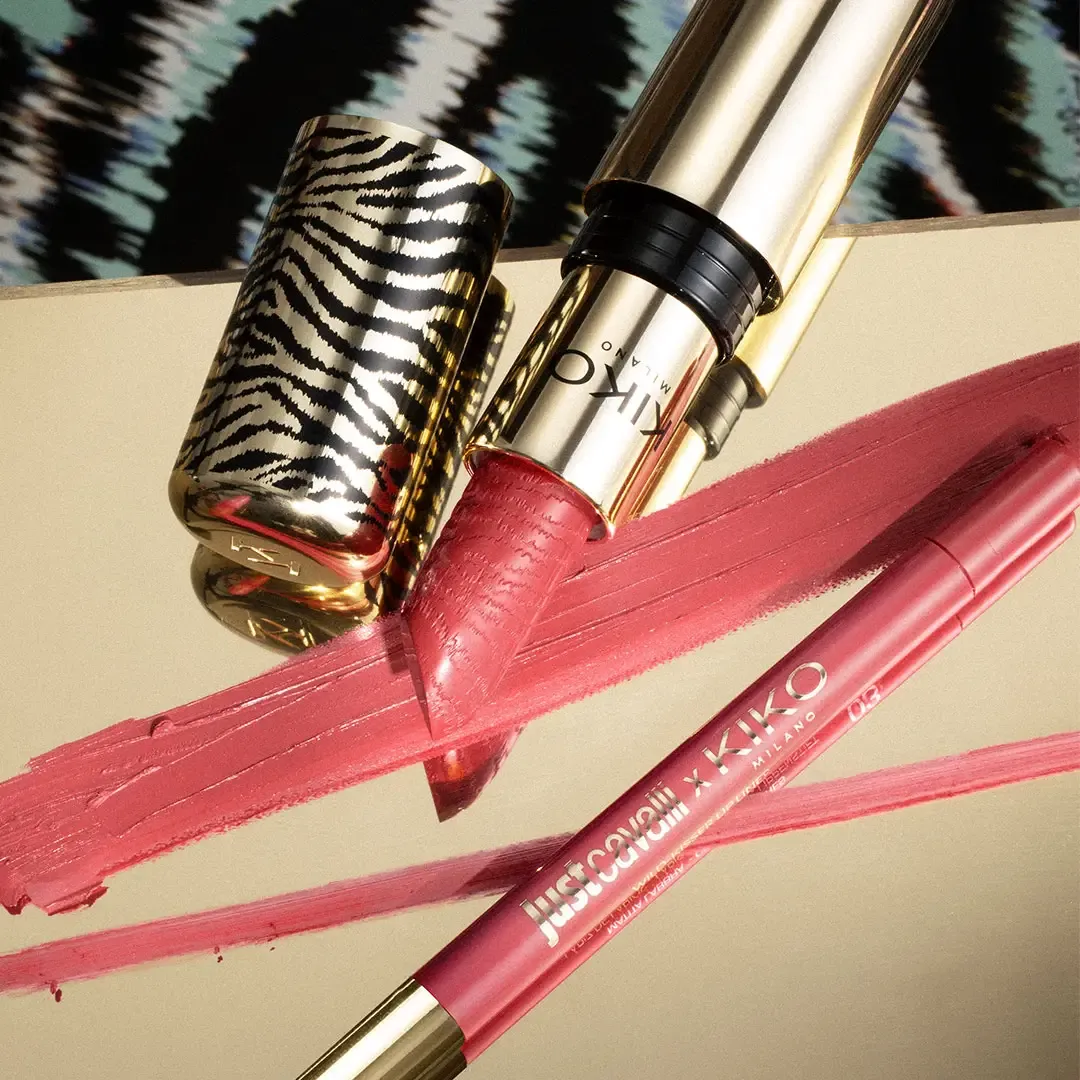Just Cavalli x Kiko Milano Wild-Kisser Lipstick SPF30 01 Rebel Mauve - Image 5