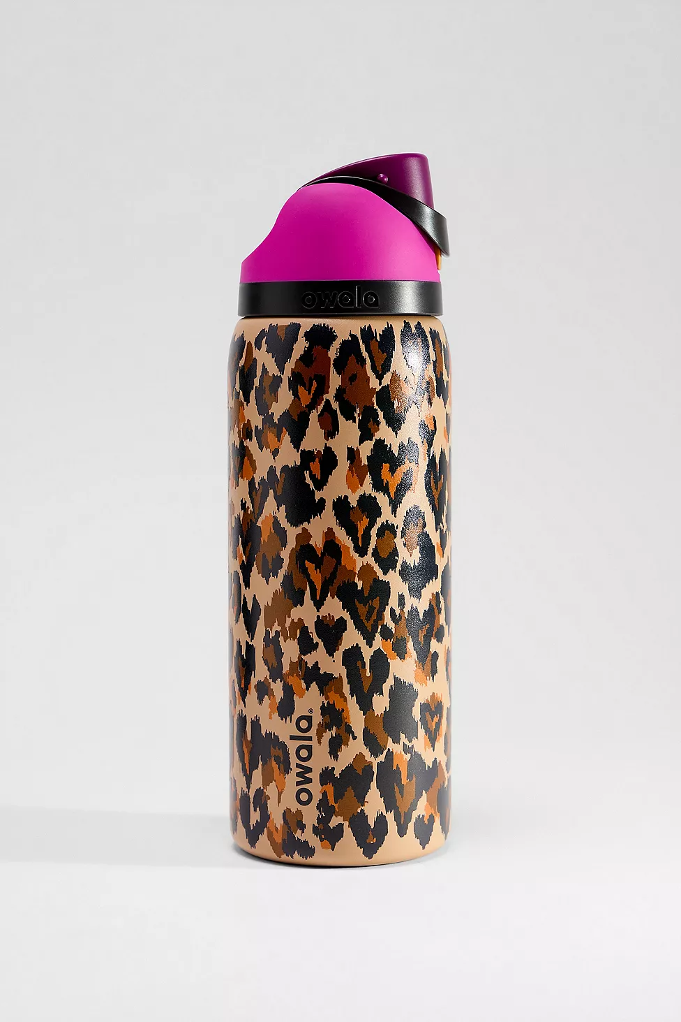Owala UO Exclusive Leopard FreeSip® 0.9L / 32oz Water Bottle - Image 2
