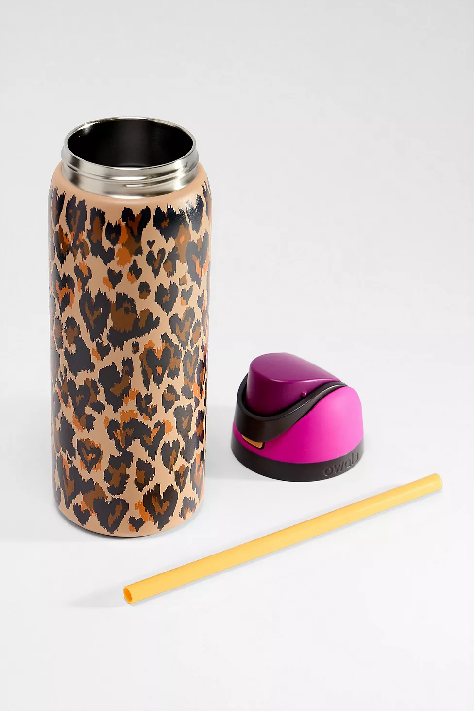 Owala UO Exclusive Leopard FreeSip® 0.9L / 32oz Water Bottle - Image 3