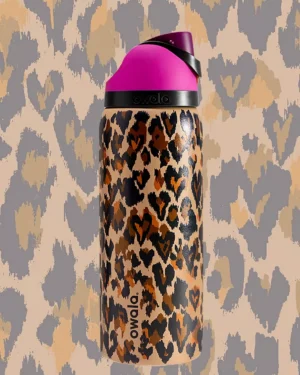 Owala UO Exclusive Leopard FreeSip® 0.9L / 32oz Water Bottle