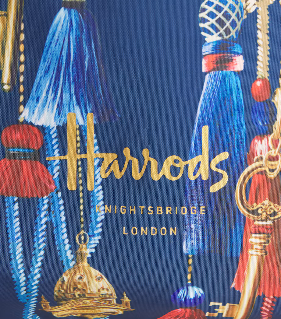Harrods Tassels Pocket Shopper Bag - Image 3