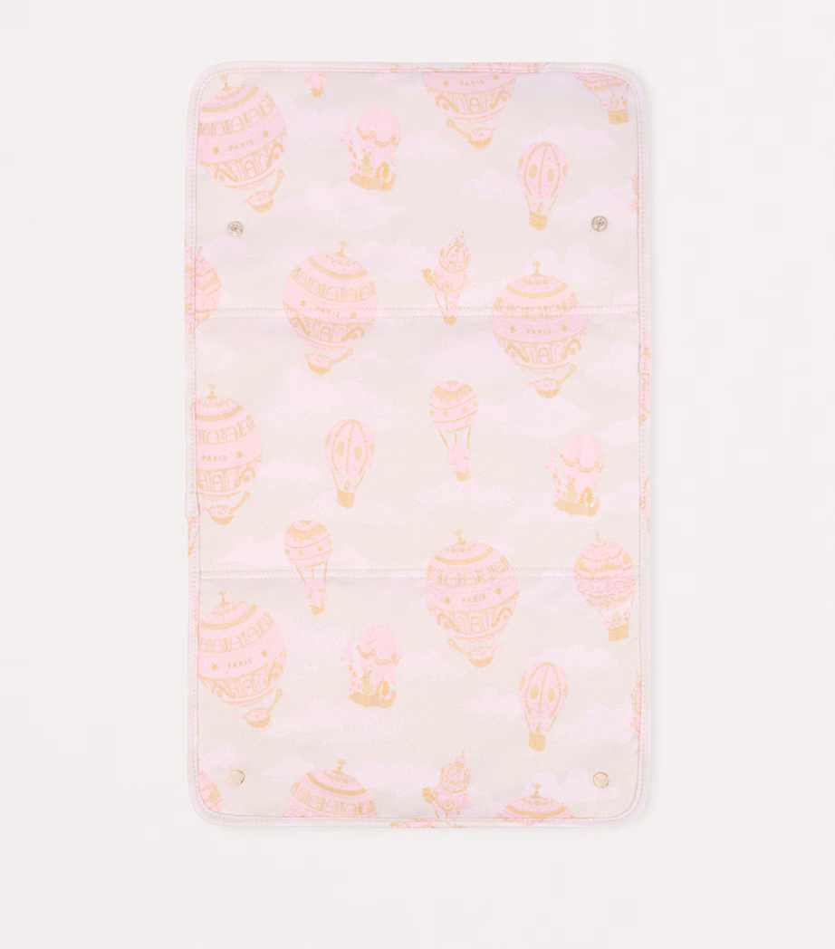 Atelier Choux Pink Hot Air Balloon Changing Bag and Mat Set - Image 3