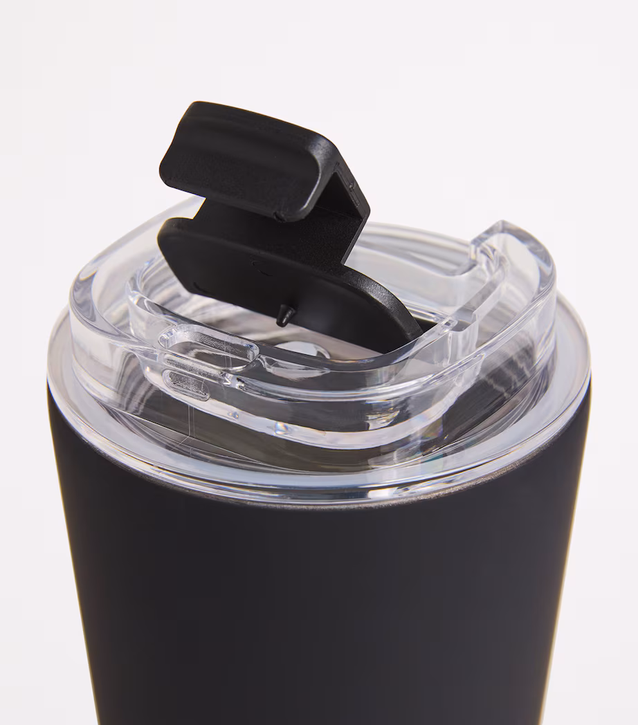 Harrods Black Logo Travel Cup - Image 2