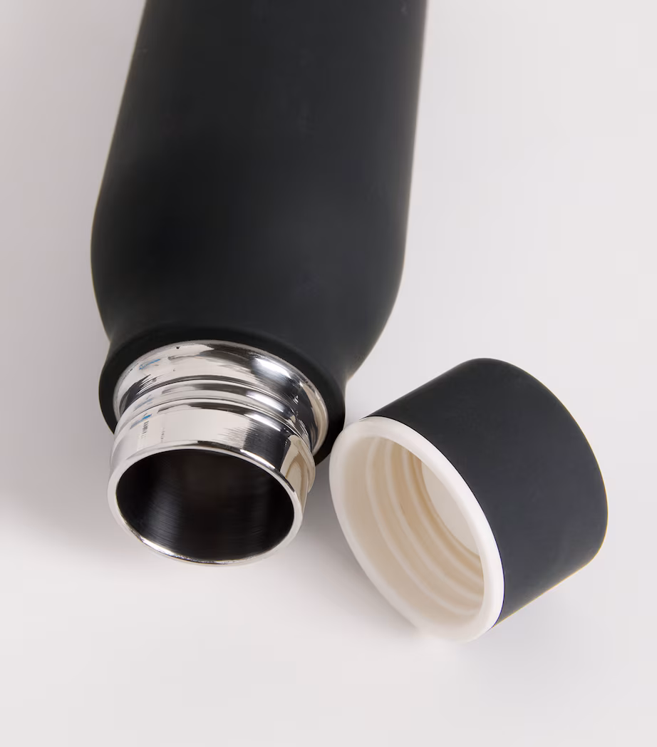 Harrods Black Logo Water Bottle - Image 3